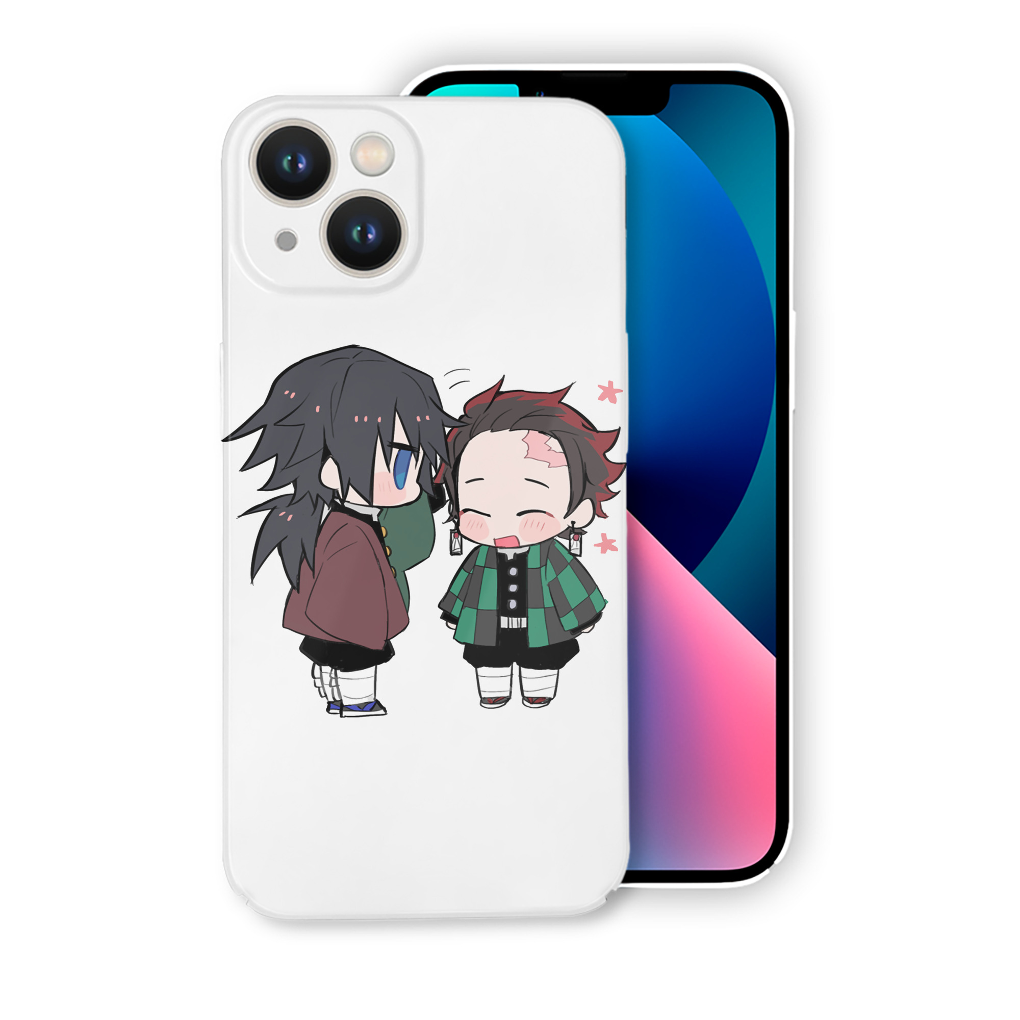 （画像用） 鬼滅の刃（きめつのやいば）水柱-冨岡 義勇／とみおか ぎゆう Tomioka Giyuu 【iPhone 14シリーズ対応】ハードケース